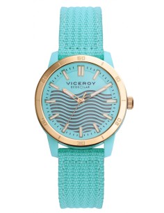 RELOJ PLASTICO RECICLADO VERDE IP SOLAR CORREA SRA