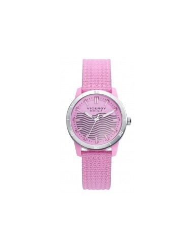 RELOJ PLASTICO RECICLADO ROSA SOLAR CORREA SRA VA