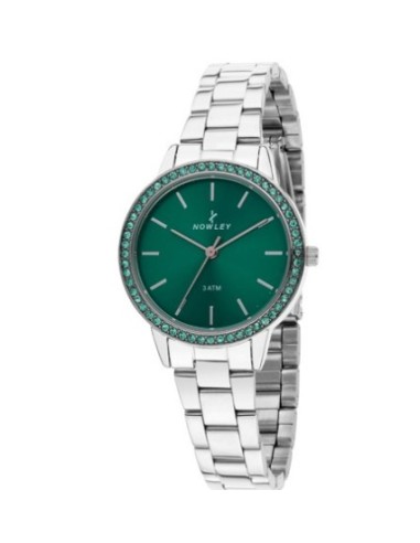 RELOJ CHIC VERDE CIRCONITAS
