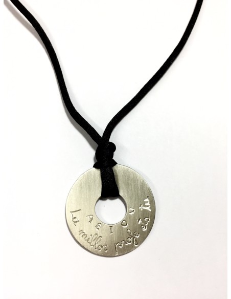 COLLAR ''DONUT'' EN PLATA