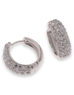 PENDIENTES ARO ZN 15MM PLATA DE 1ª LEY