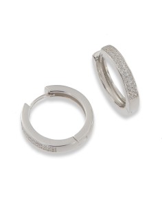 PENDIENTES ARO ZN 18MM PLATA DE 1ª LEY