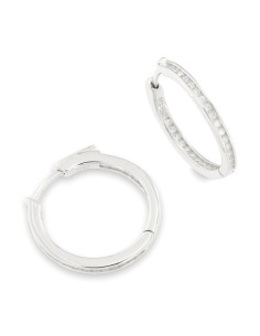 PENDIENTES ARO ZN 22MM PLATA DE 1ª LEY
