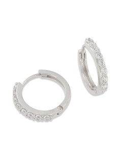 PENDIENTES ZN ARO 15MM PLATA DE 1ª LEY