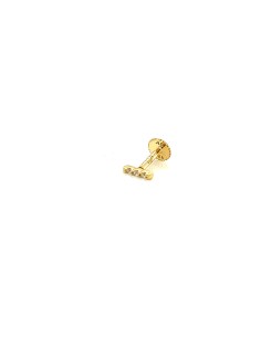 PIERCING PALO ZN ORO DE 18K