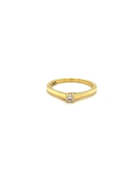 ct 0,10- ANILLO DAYAMI ORO DE 18K