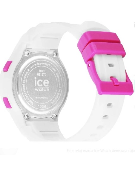 RELOJ BLANCO TURQUESA ICE