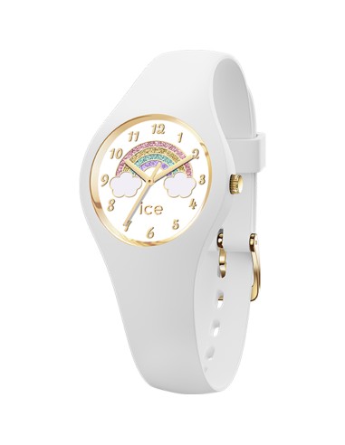 RELOJ ICE BLANCO ARCO IRIS