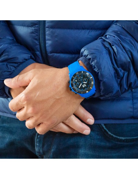 RELOJ ICE AZUL NEÓN