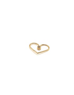 PIERCING LOVE ZN ORO DE 18K 2