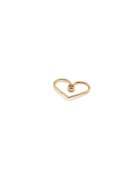 PIERCING LOVE ZN ORO DE 18K