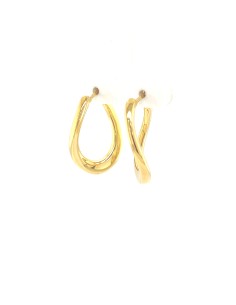 PENDIENTES AQUAY ORO DE 18K