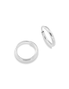 AROS 10MM PLATA DE 1ª LEY