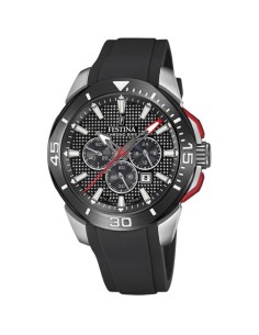 FESTINA CAB.CRONO ACE.COR.ESF.NEGRO