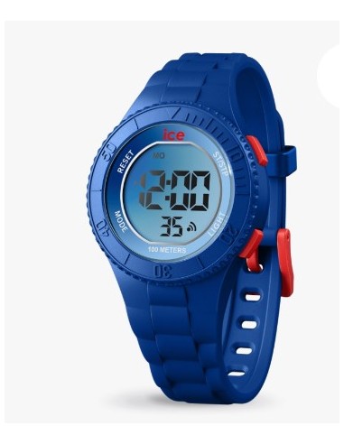 RELOJ DIGITAL PANTALLA AZUL PEQUEÑO