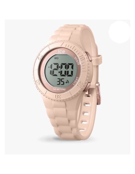 RELOJ DIGITAL ORO ROSA DESNUDO