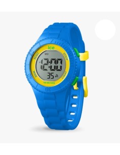 RELOJ DIGITAL AZUL AMARILLO VERDE