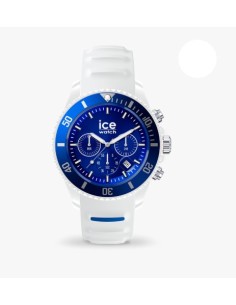 RELOJ CRONO BLANCO AZUL MEDIANO