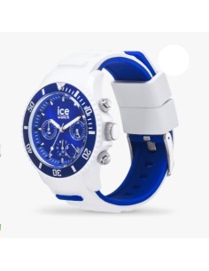 RELOJ CRONO BLANCO AZUL MEDIANO 2