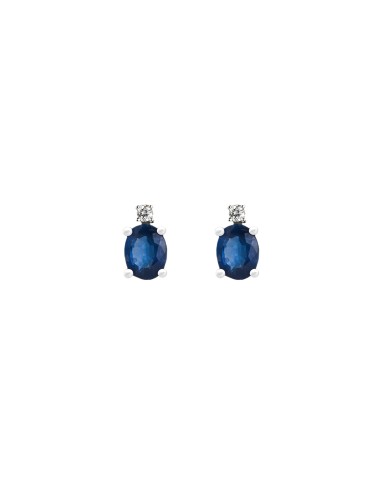 0,016ct-PENDIENTES SOPHIE OB ZAFIRO OVAL 