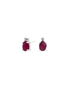 0,016ct-PENDIENTES SOPHIE OB RUBI OVAL 