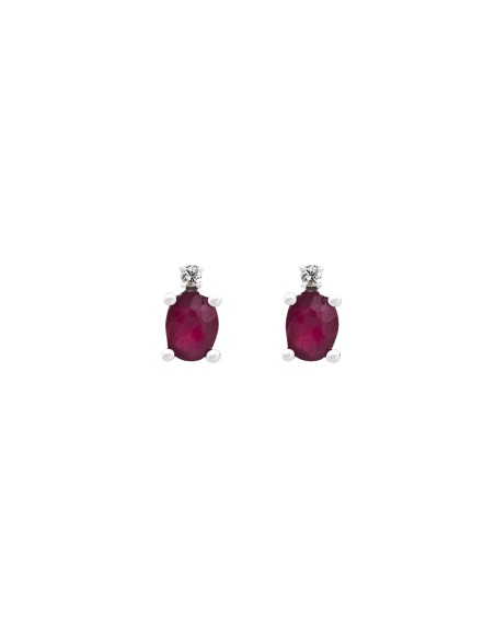 0,016ct-PENDIENTES SOPHIE OB RUBI OVAL