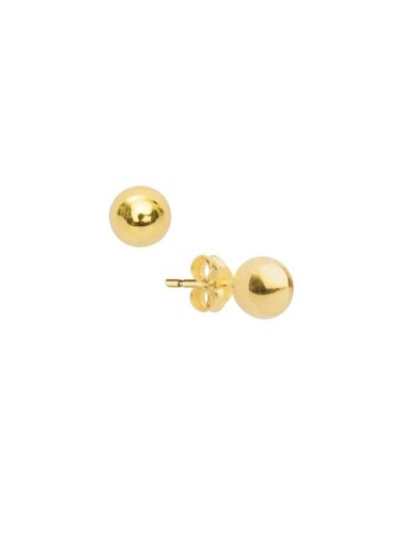 PENDIENTES BOLITA ORO DE 9K