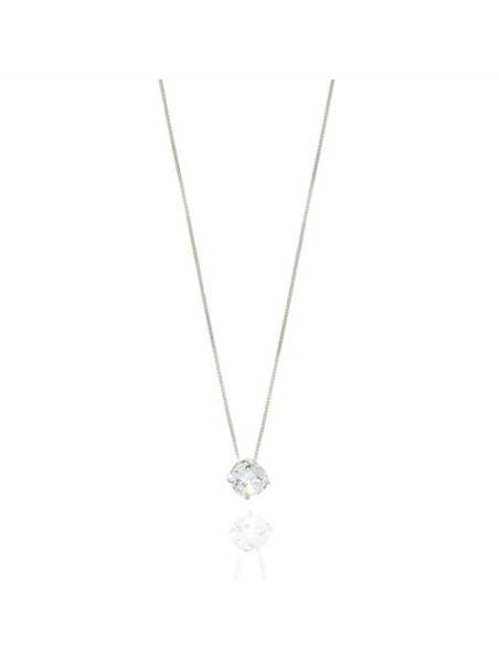 GARGANTILLA ZN LUCE BIG ORO BLANCO DE 9K