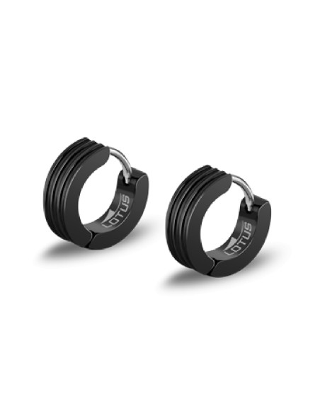 LOTUS STYLE PENDIENTE CAB.NEGRO.