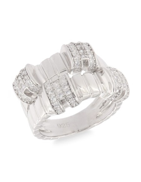 ANILLO GRAFTI ZN PLATA DE 1ª LEY