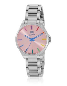 RELOJ MUJER MAREA ROSA CLARO 2/2