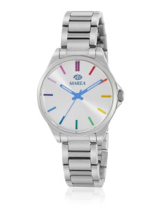 RELOJ MUJER MAREA PLATEADO 2/1