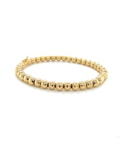 PULSERA BOLITAS ORO DE 18K