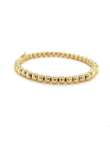 PULSERA BOLITAS ORO DE 18K