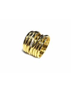 ANILLO TIRAS ORO DE 18K