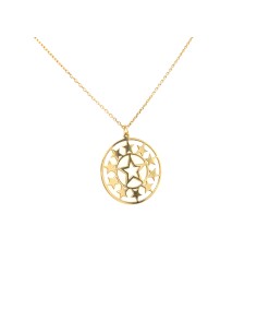 GARGANTILLA ESTRELLA TRAFORATO ORO 9K 2