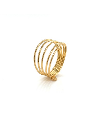 ANILLO HILO LISO ORO 9K