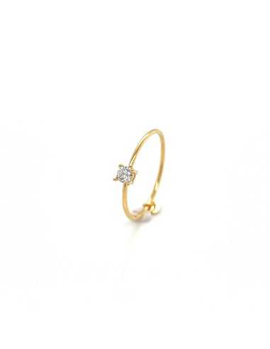 ANILLO CIRCONITA ORO 9K