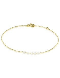 PULSERA 5 PERLAS CULTIVADAS DE 3MM