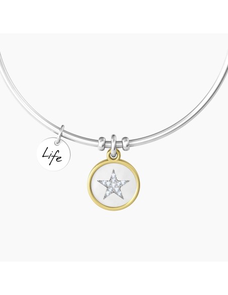 PULSERA ACERO COLGATE ESTRELLA