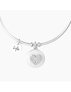 PULSERA RÍGIDA ACERO ABRAZOS 2