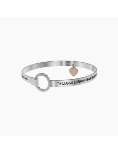 PULSERA ACERO COLGANTE FORMA CORAZÓN 