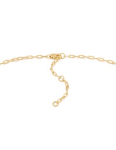 GARGANTILLA  ARCO IRIS CONECTOR PLATA CHAPADA 2