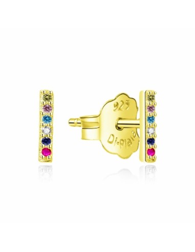 PENDIENTES ZN COLOR PLATA CHAP DE 1ª LEY