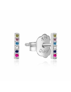 PENDIENTES ZN COLOR PLATA DE 1ª LEY