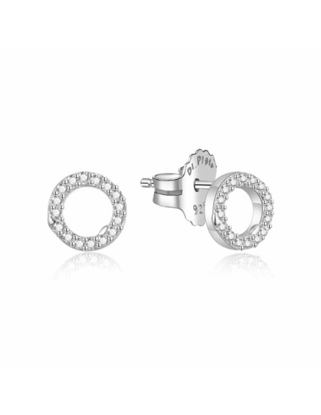 PENDIENTES ESFERA ZN BL PLATA DE 1ª LEY
