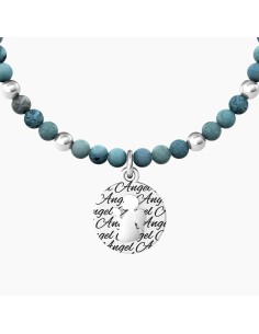 PULSERA ELÁSTICA  ACERO ÁNGEL PROTECCIÓN 2