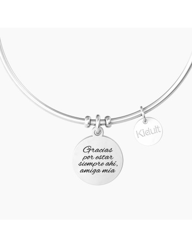 PULSERA ACERO ESTRELLA GRACIAS AMIGA