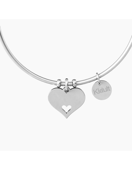 PULSERA ACERO CORAZÓN PRIMA