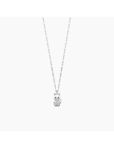 GARGANTILLA ACERO GATO COMPAÑÍA